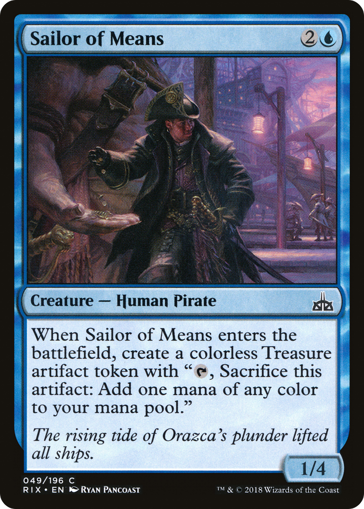Sailor of Means [Rivals of Ixalan] Foil