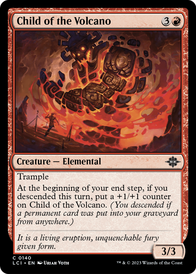 Child of the Volcano [The Lost Caverns of Ixalan] Foil