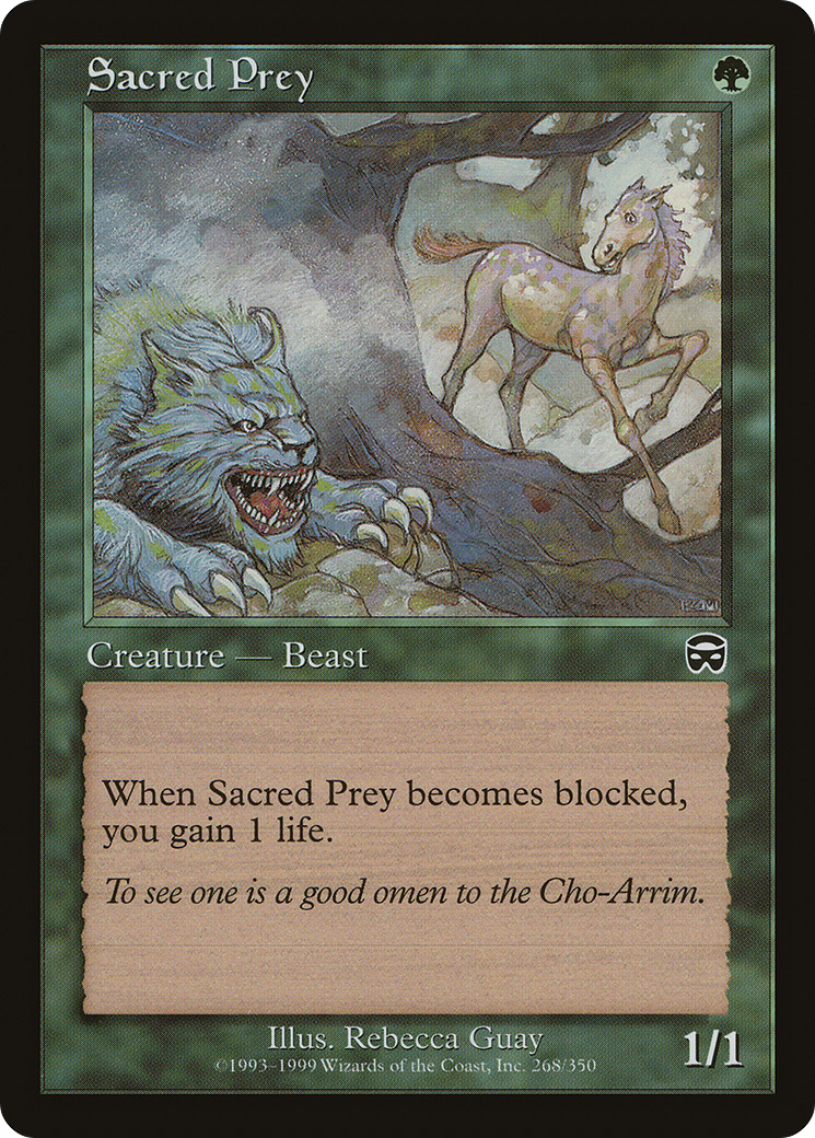 Sacred Prey [Mercadian Masques]