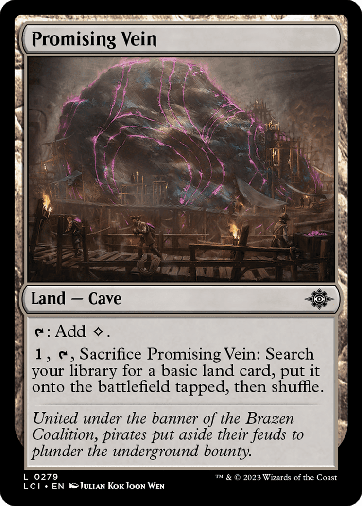 Promising Vein [The Lost Caverns of Ixalan] Foil