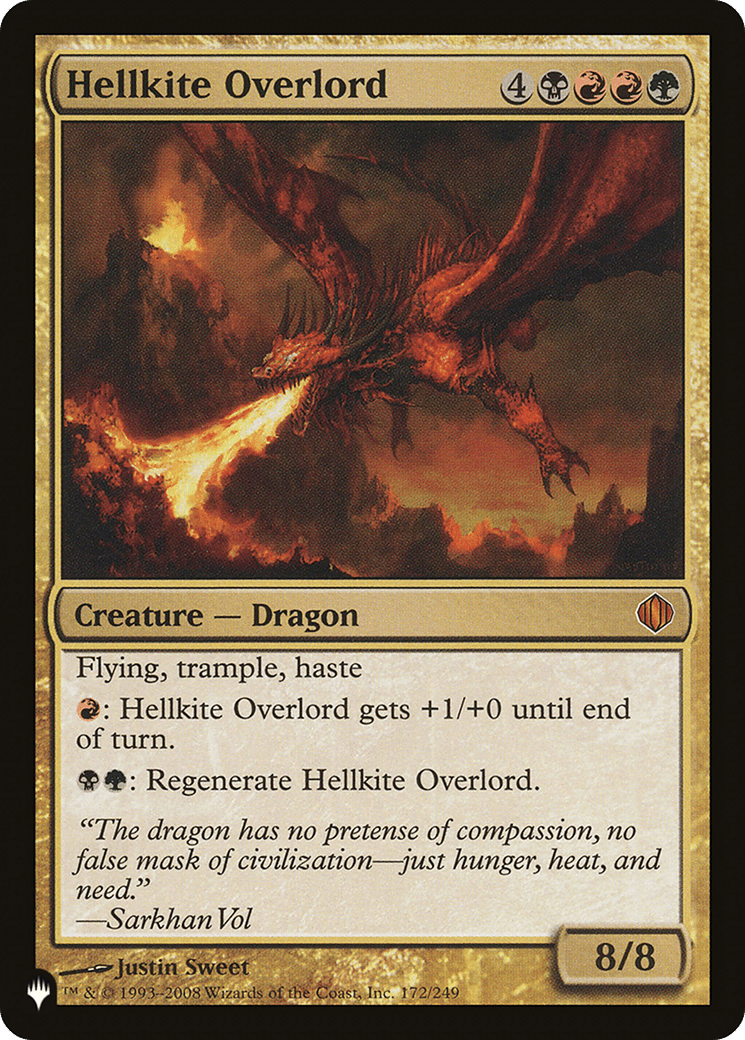 Hellkite Overlord |  (ALA-172) [The List]