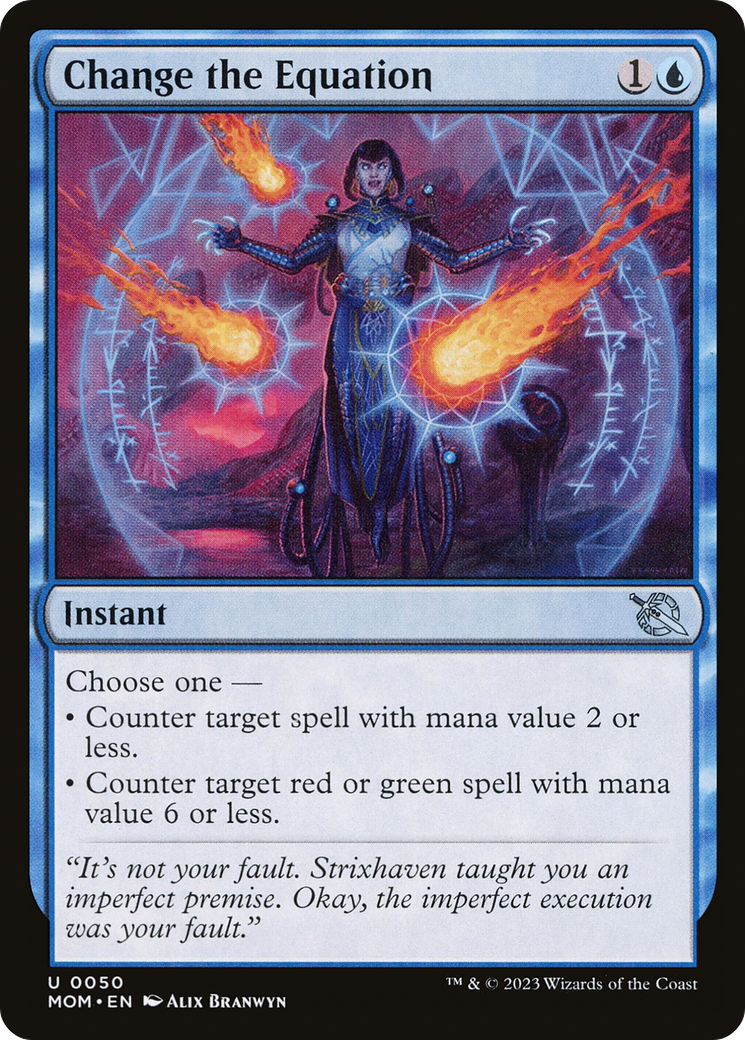 Change the Equation [March of the Machine] Foil