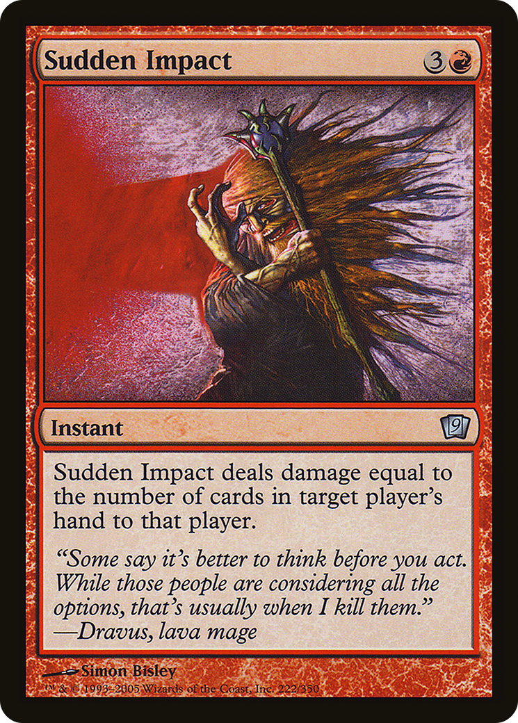 Sudden Impact [Ninth Edition] Foil