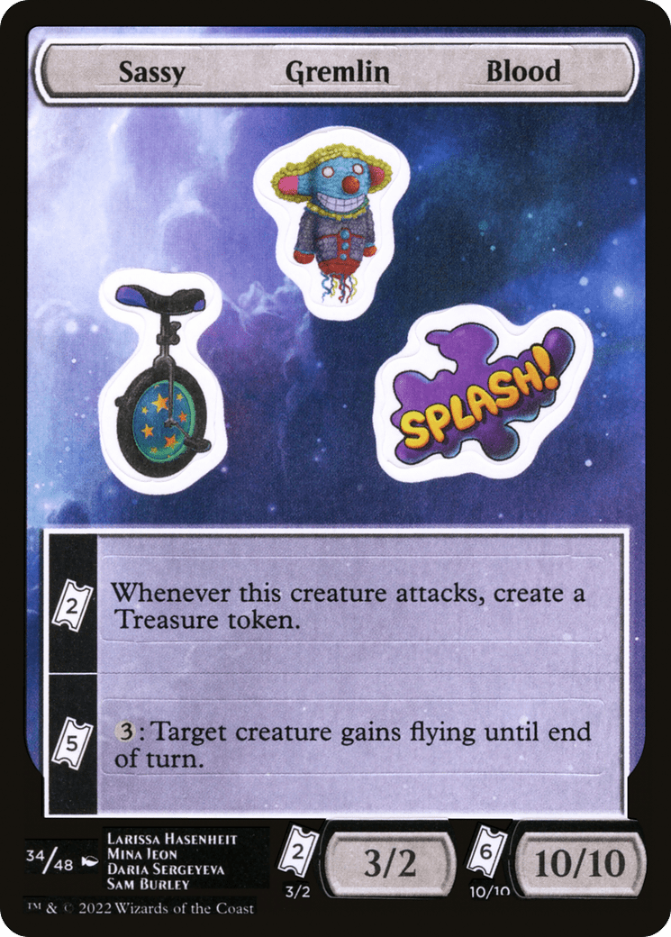 Sassy Gremlin Blood [Unfinity Stickers]