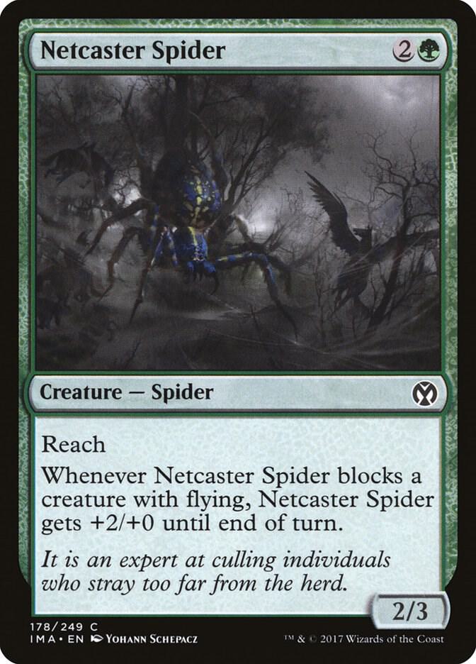 Netcaster Spider 178/249 (Iconic Masters)  - Foil