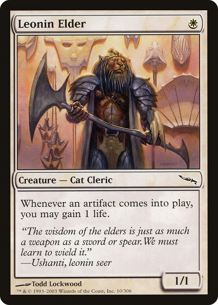 Leonin Elder [Mirrodin] Foil