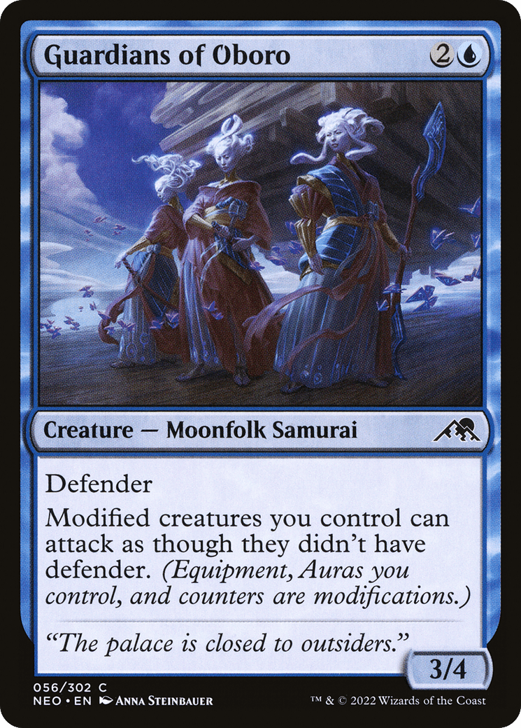 Guardians of Oboro [Kamigawa: Neon Dynasty] Foil