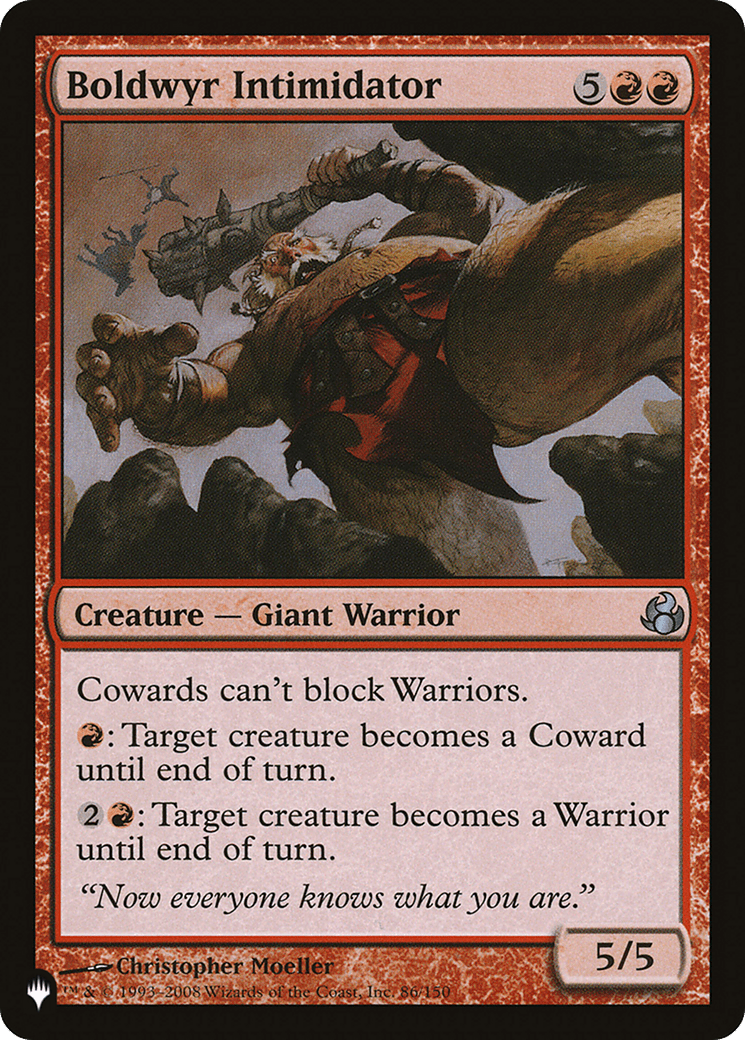 Boldwyr Intimidator |  (MOR-86) [The List]