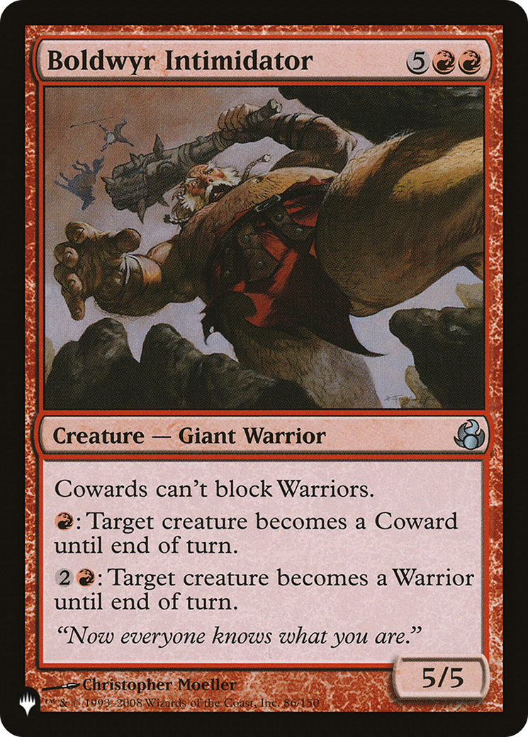 Boldwyr Intimidator |  (MOR-86) [The List]