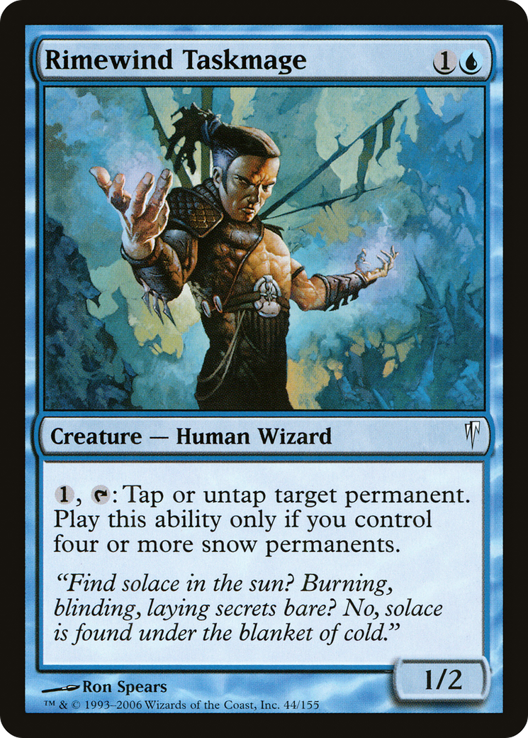 Rimewind Taskmage [Coldsnap] Foil