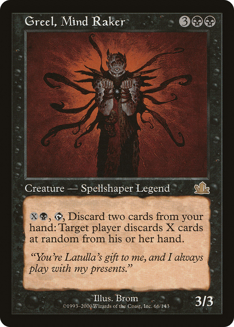 Greel, Mind Raker [Prophecy] Foil