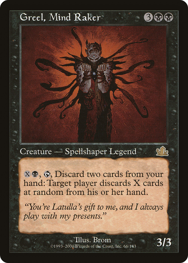 Greel, Mind Raker [Prophecy] Foil