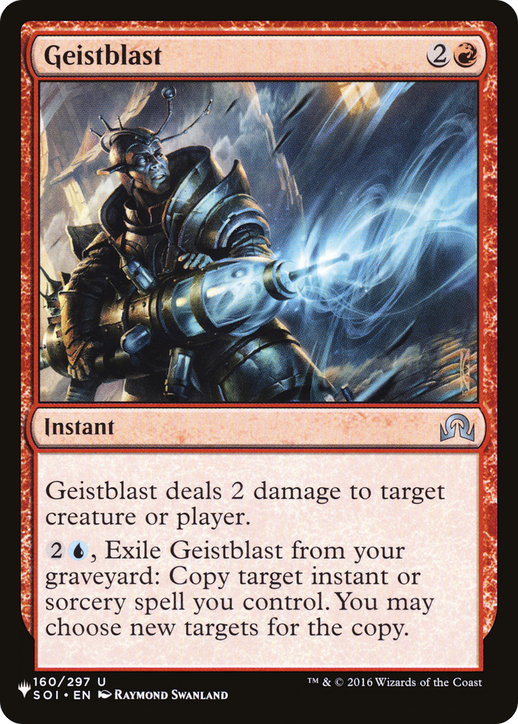 Geistblast |  (SOI-160) [The List]