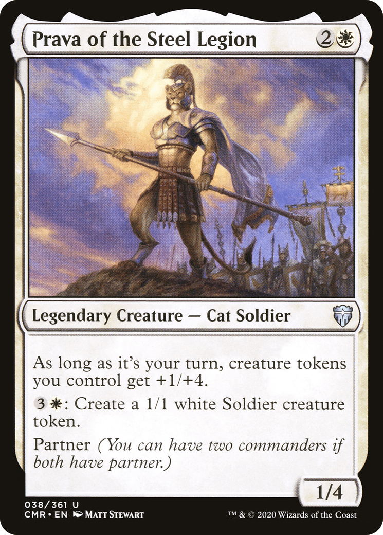 Prava of the Steel Legion [Commander Legends] Foil