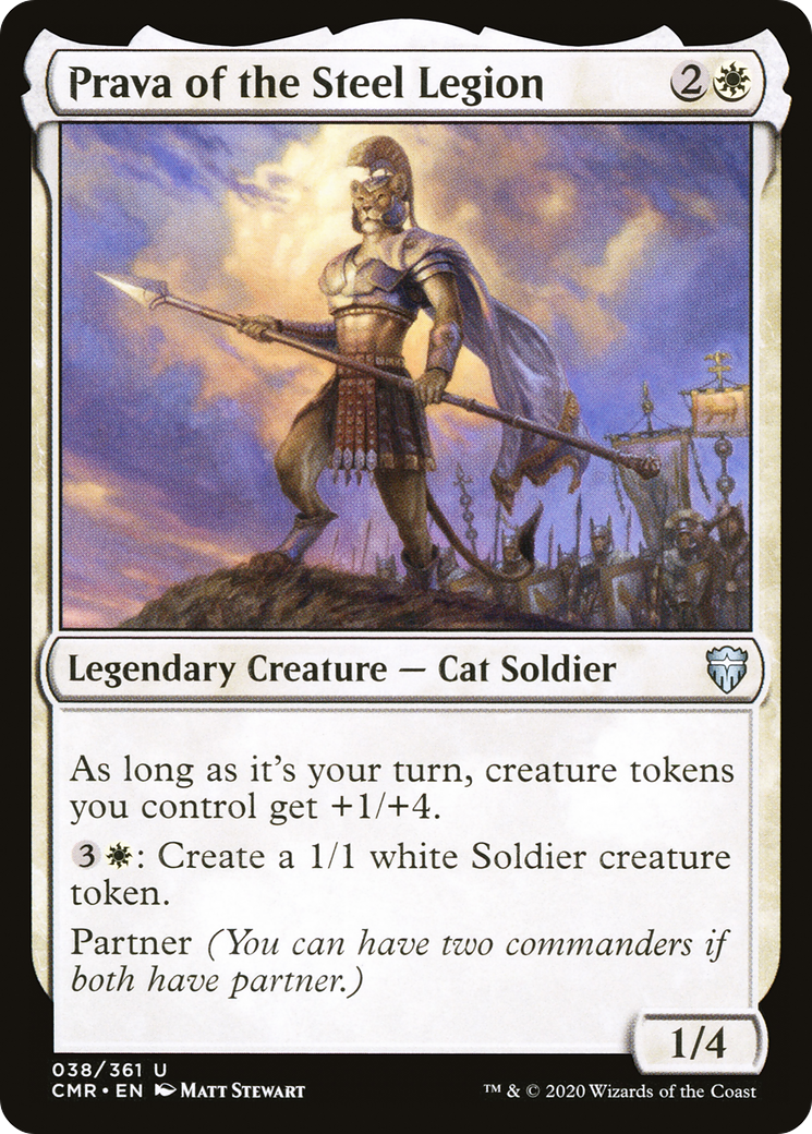 Prava of the Steel Legion [Commander Legends] Foil