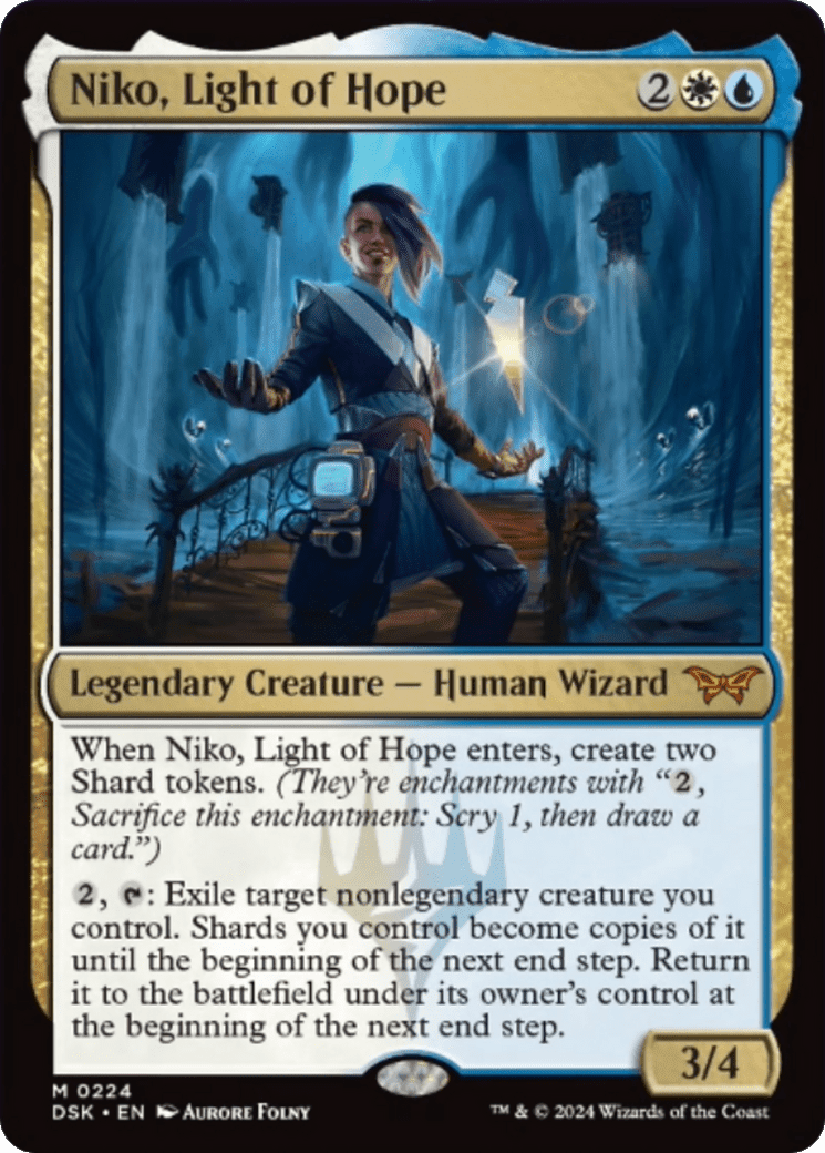 Niko, Light of Hope [Duskmourn: House of Horror] Foil