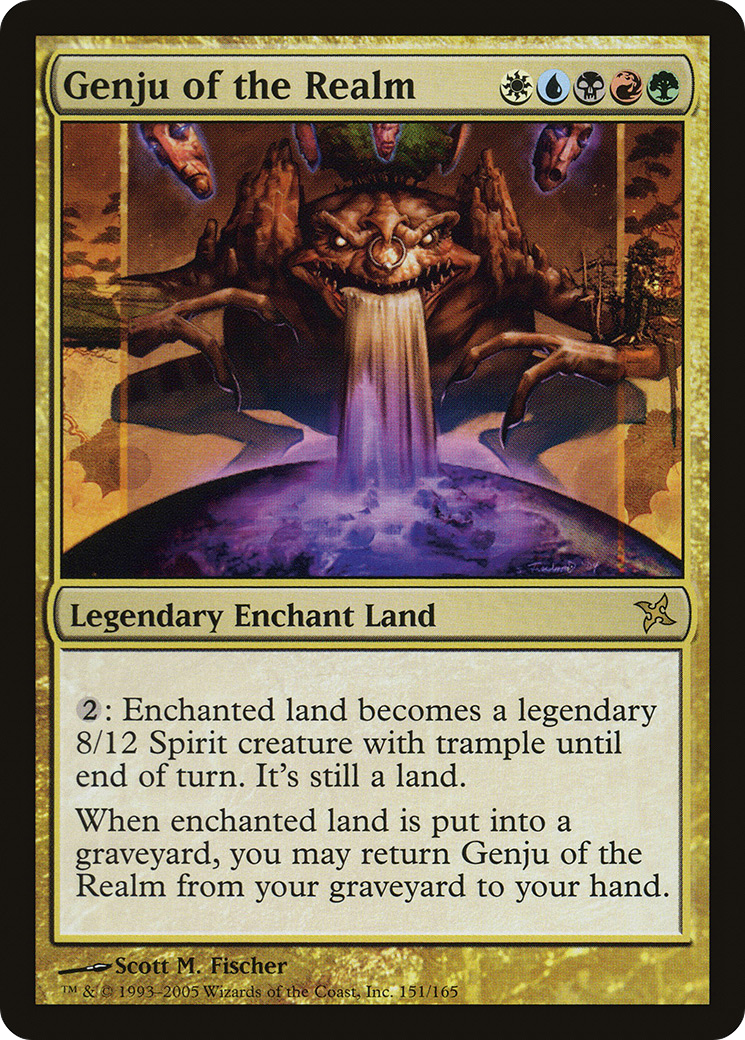 Genju of the Realm [Betrayers of Kamigawa] Foil