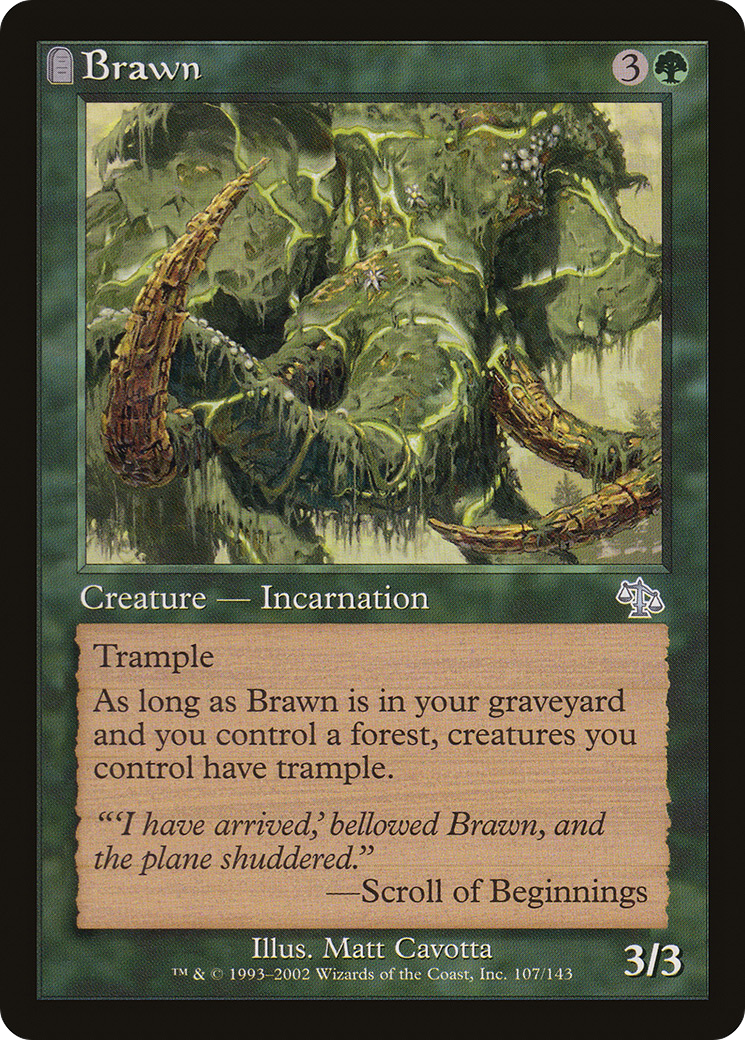Brawn [Judgment] Foil