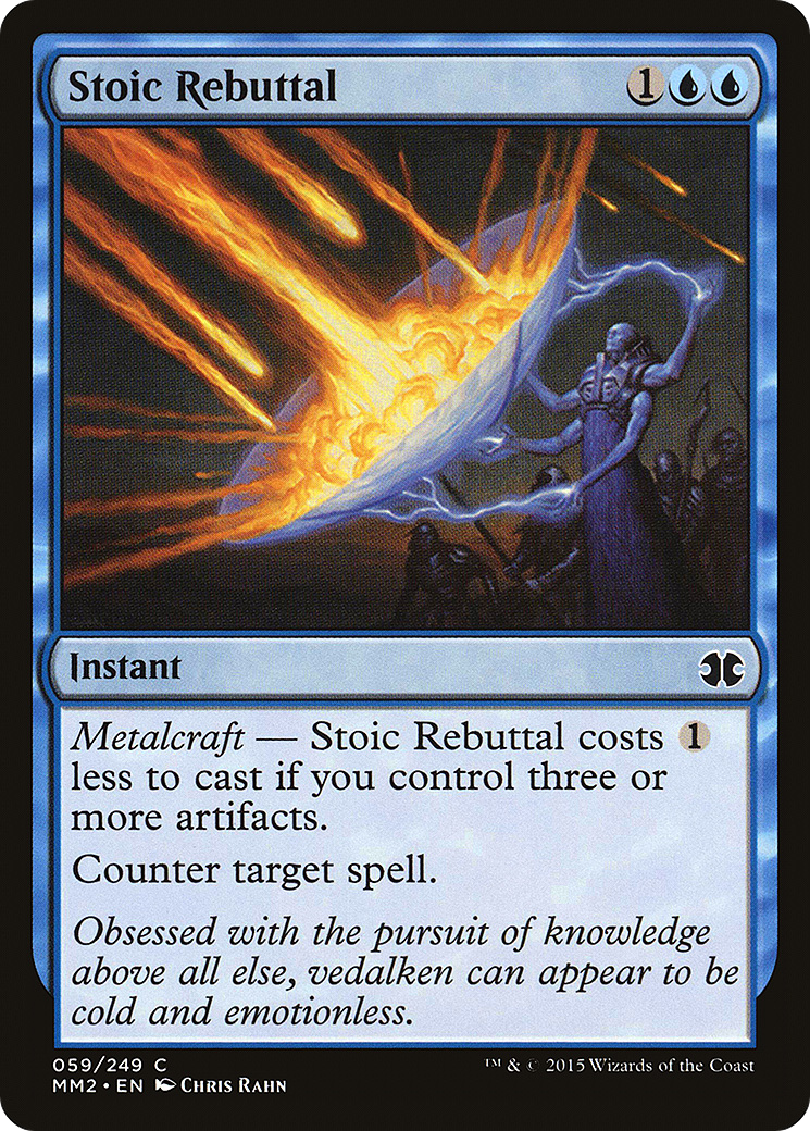 Stoic Rebuttal [Modern Masters 2015] Foil