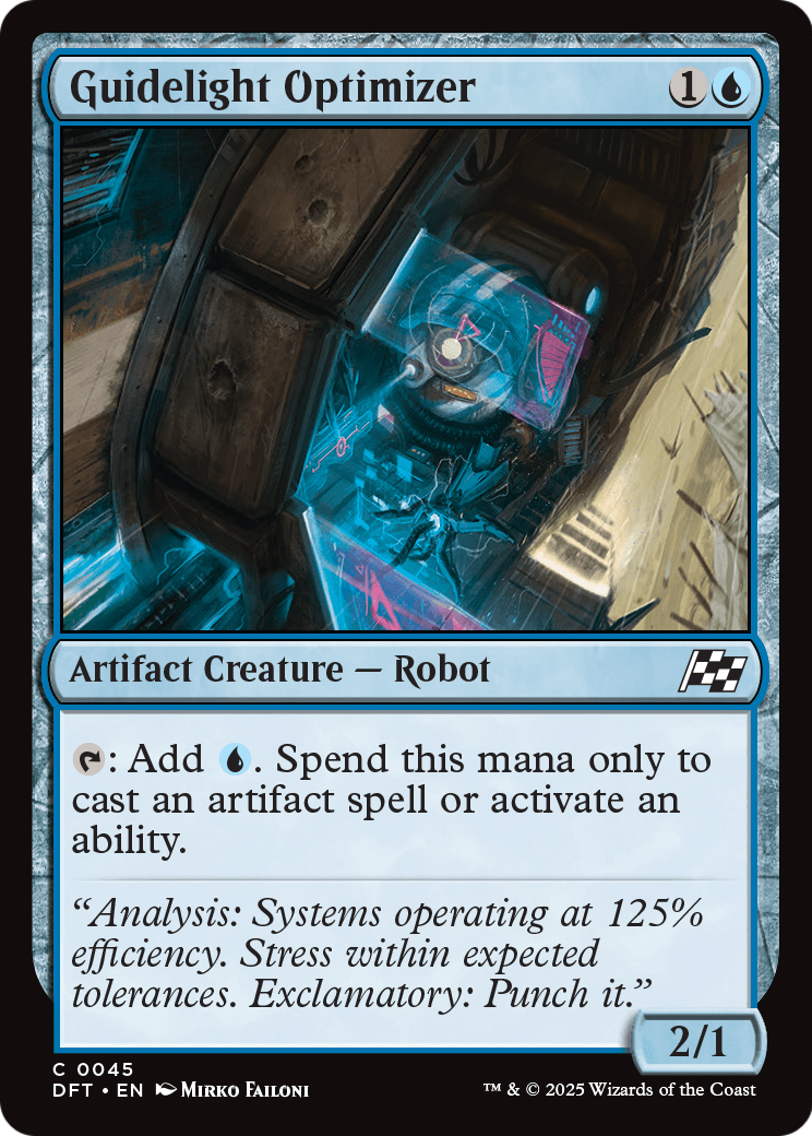 Guidelight Optimizer |  Foil (045) [Aetherdrift]