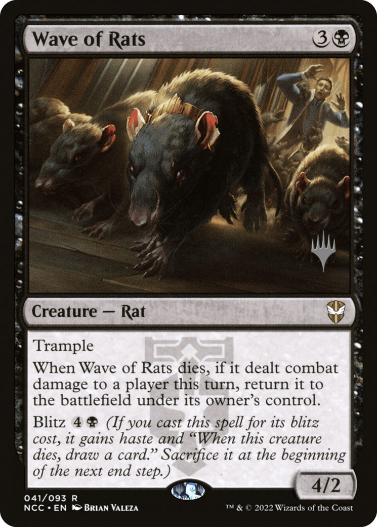 Wave of Rats (Promo Pack) [Streets of New Capenna Commander Promos]