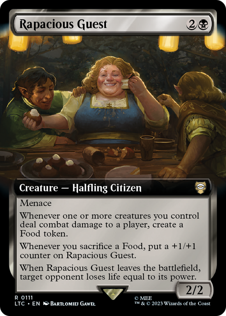 Rapacious Guest (111) [Tales of Middle-earth Commander] : (Extended Art) Foil