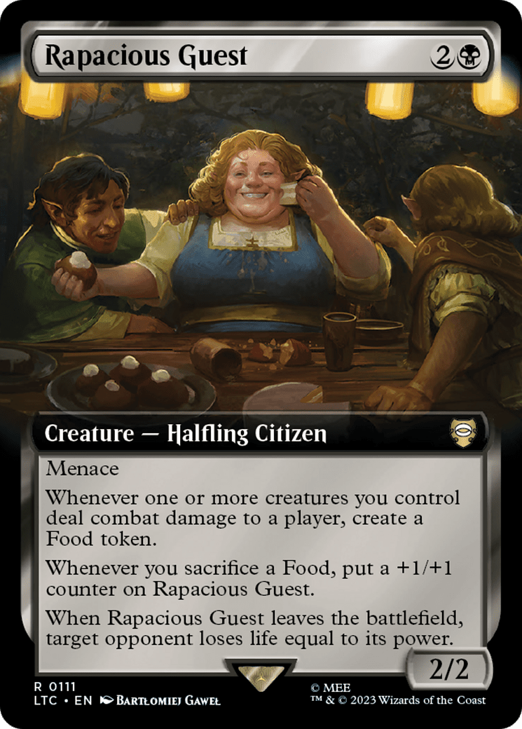 Rapacious Guest (111) [Tales of Middle-earth Commander] : (Extended Art) Foil