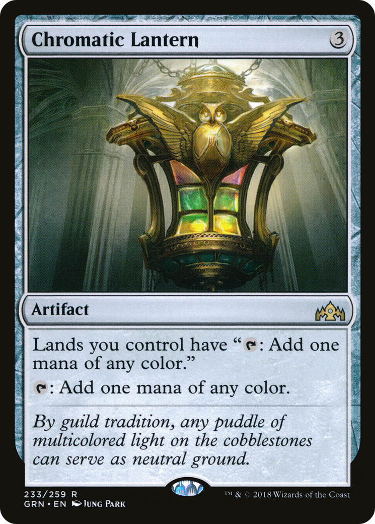 Chromatic Lantern [Guilds of Ravnica] Foil