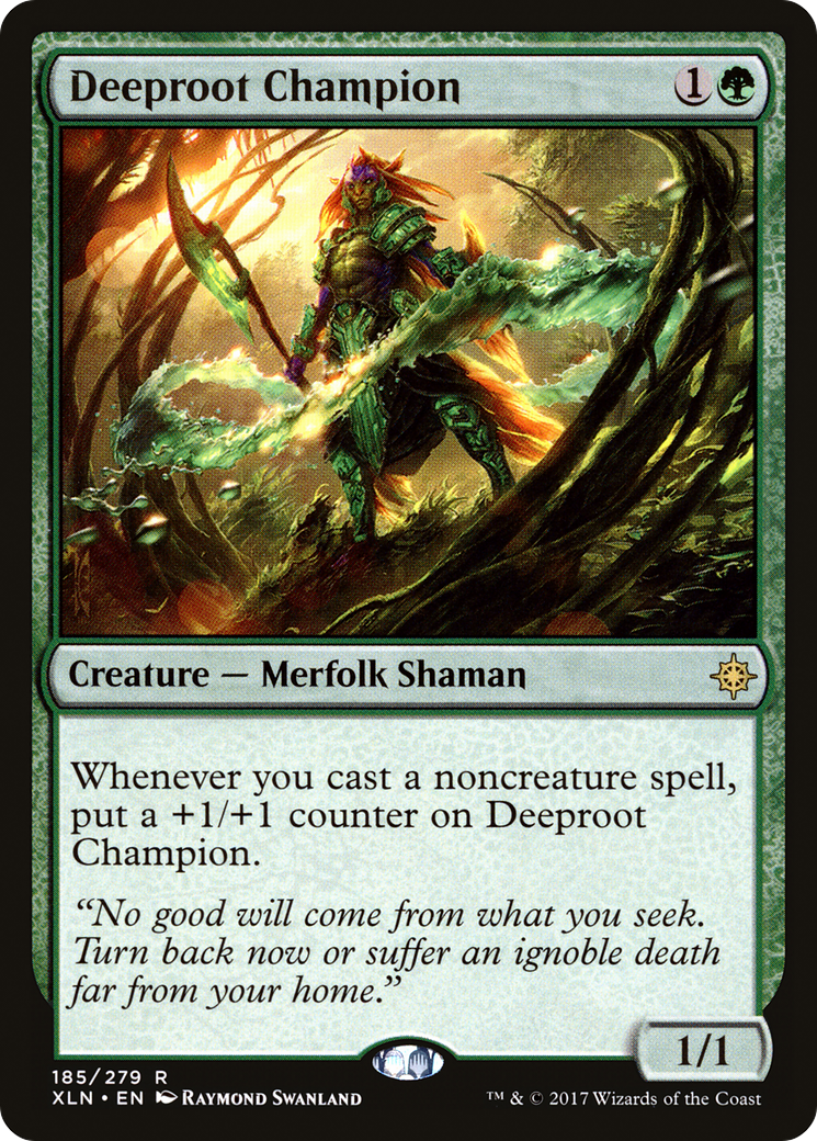 Deeproot Champion [Ixalan] Foil