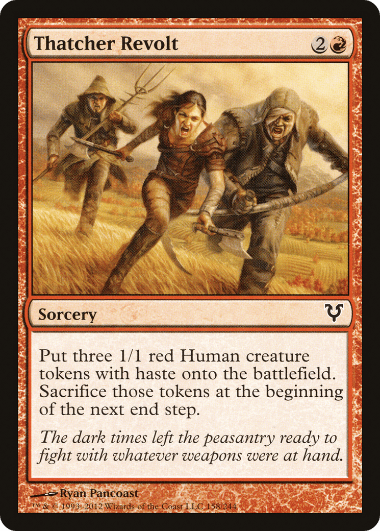 Thatcher Revolt [Avacyn Restored] Foil