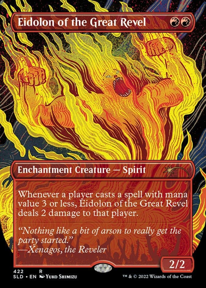 Eidolon of the Great Revel (Borderless) [Secret Lair Drop Series] Foil