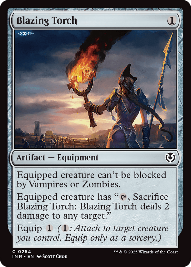 Blazing Torch (-254) [Innistrad Remastered]