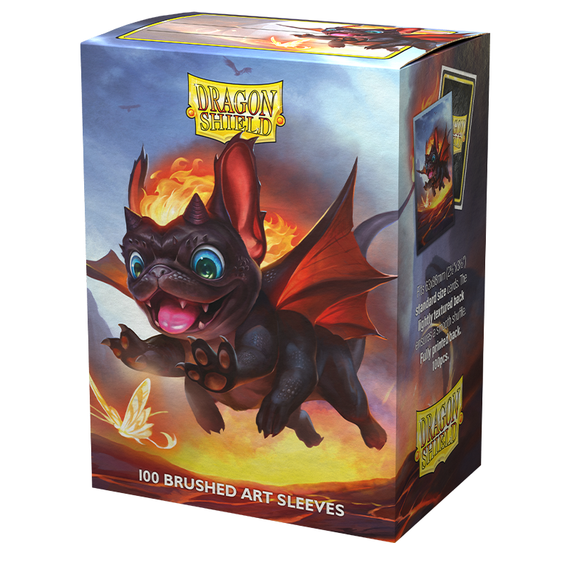 Dragon Shield | Standard Size Sleeves | 100ct | The Wufdragon (Art Brushed)