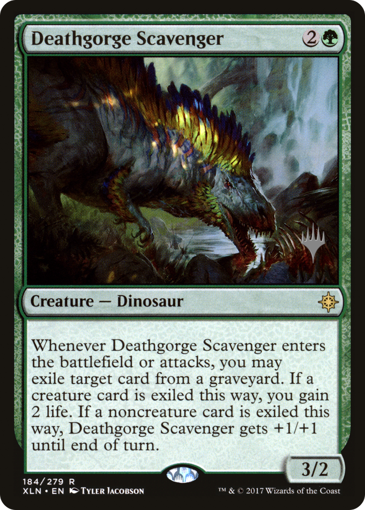 Deathgorge Scavenger (Promo Pack) [Ixalan Promos] Foil