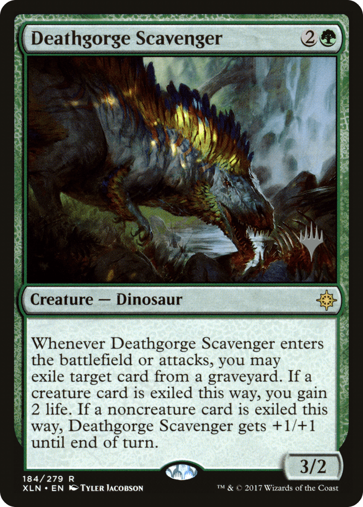 Deathgorge Scavenger (Promo Pack) [Ixalan Promos] Foil
