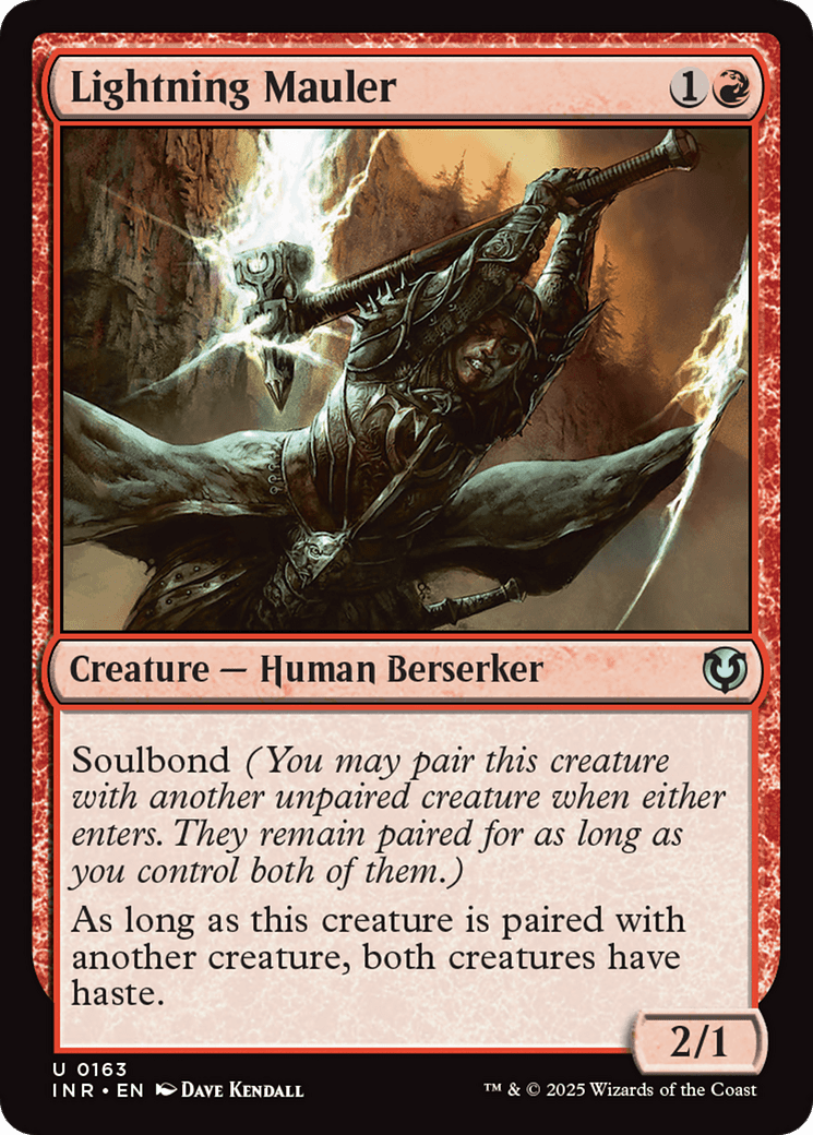 Lightning Mauler (-163) [Innistrad Remastered]  Foil