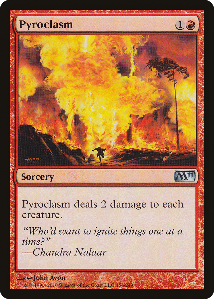 Pyroclasm [Magic 2011] Foil