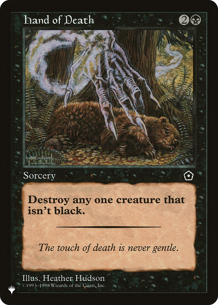 Hand of Death |  (P02-74) [The List]
