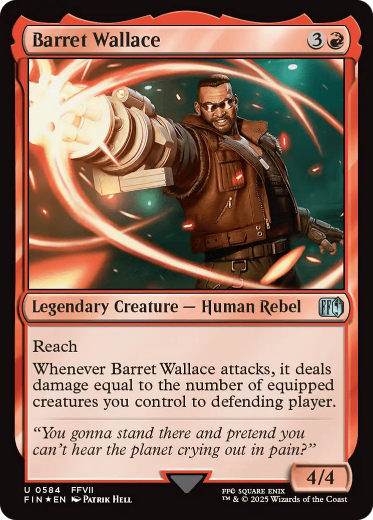 Barret Wallace |  Foil (584) [FINAL FANTASY]