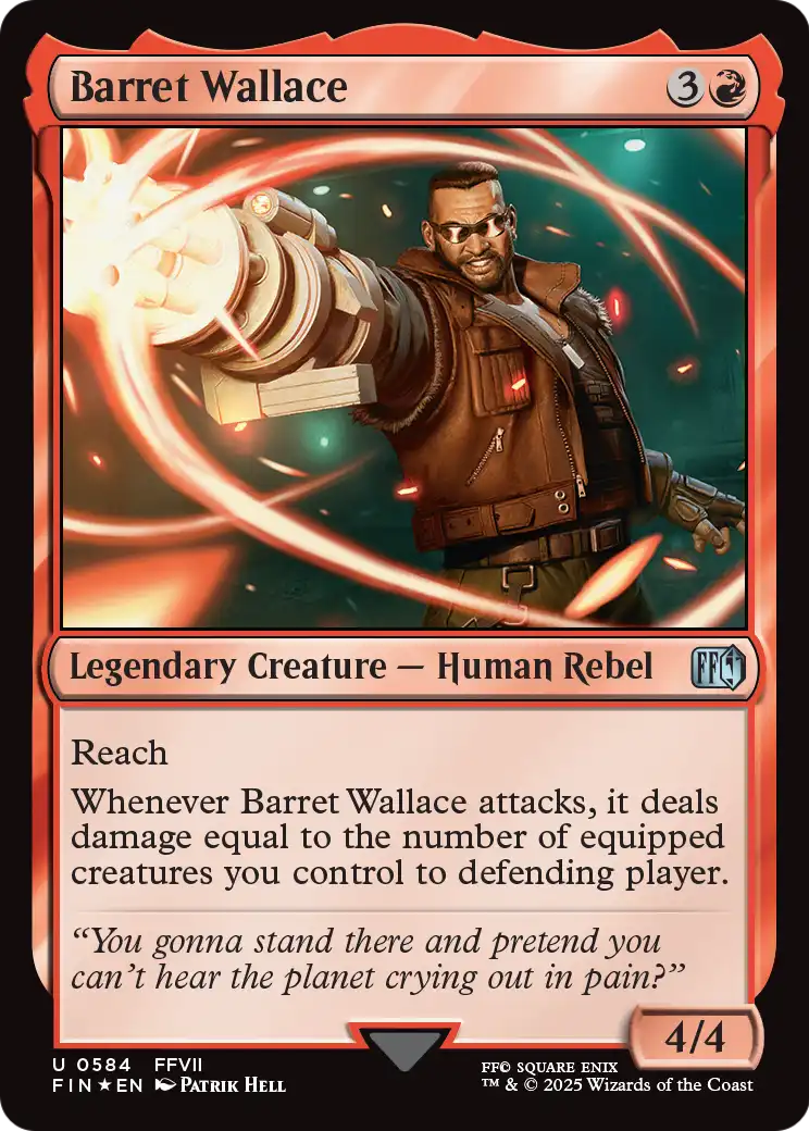 Barret Wallace |  Foil (584) [FINAL FANTASY]