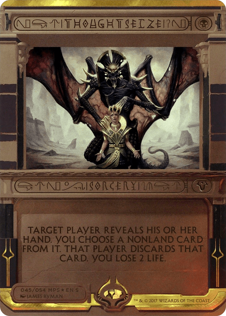 Thoughtseize (Invocation) [Amonkhet Invocations]
