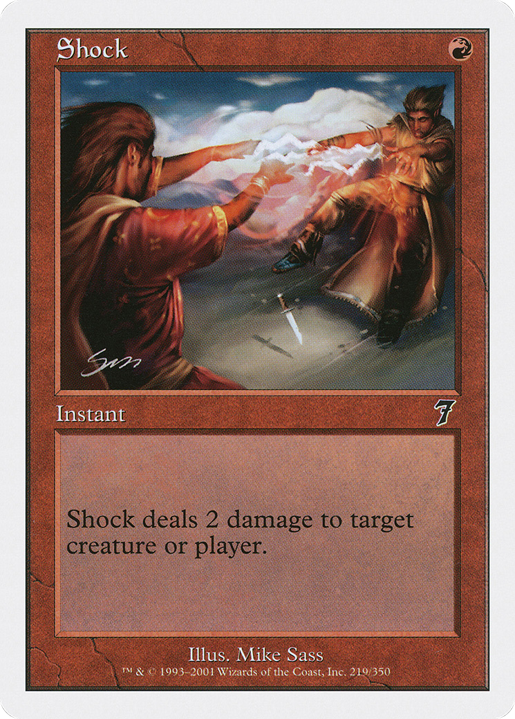 Shock [Seventh Edition] Foil
