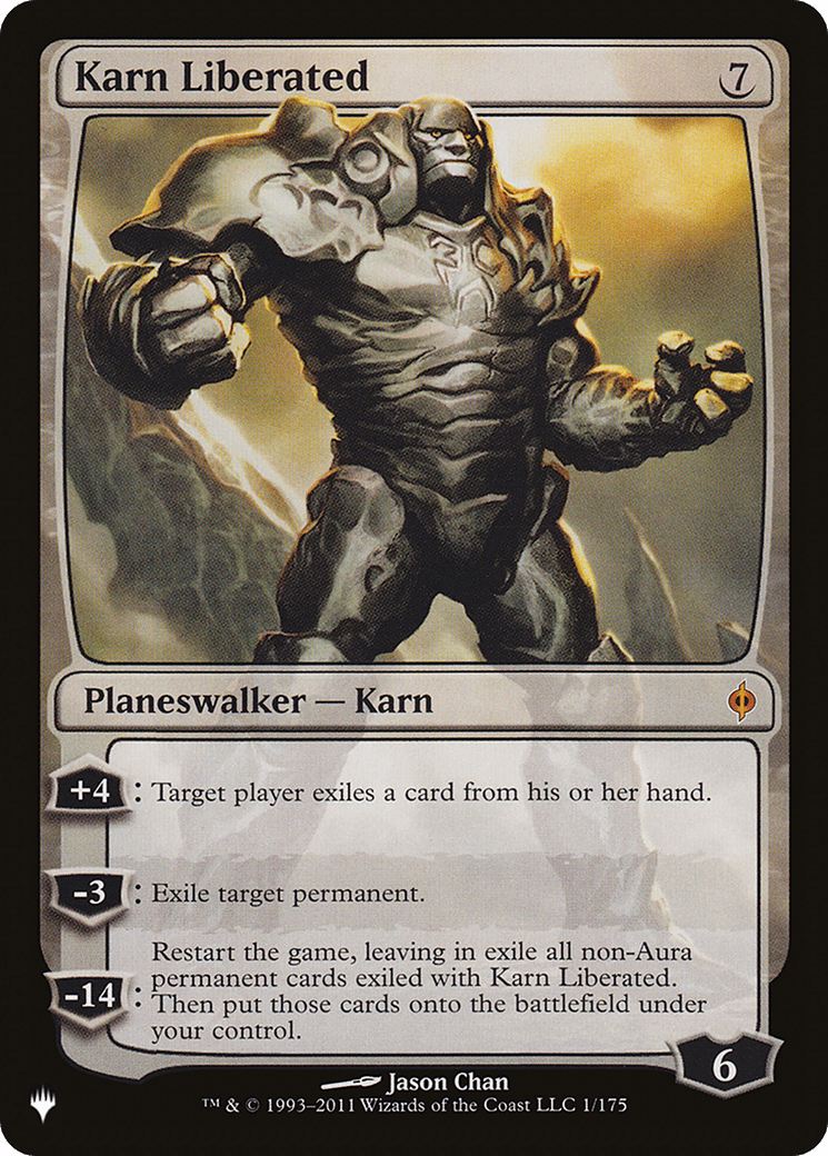 Karn Liberated |  (NPH-1) [The List]