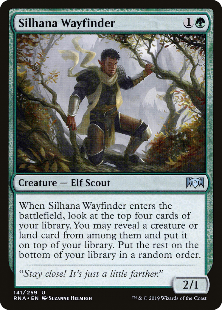 Silhana Wayfinder [Ravnica Allegiance] Foil
