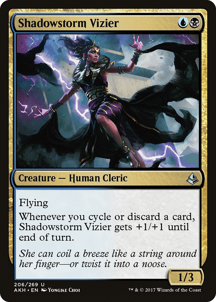 Shadowstorm Vizier [Amonkhet] Foil