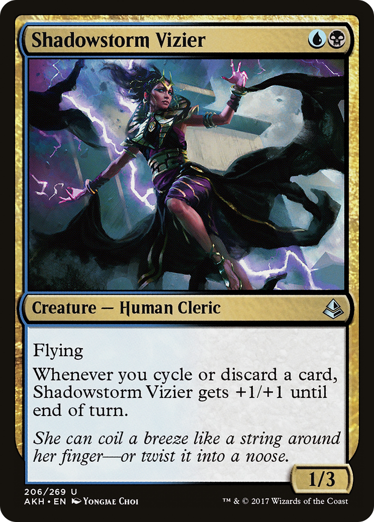 Shadowstorm Vizier [Amonkhet] Foil