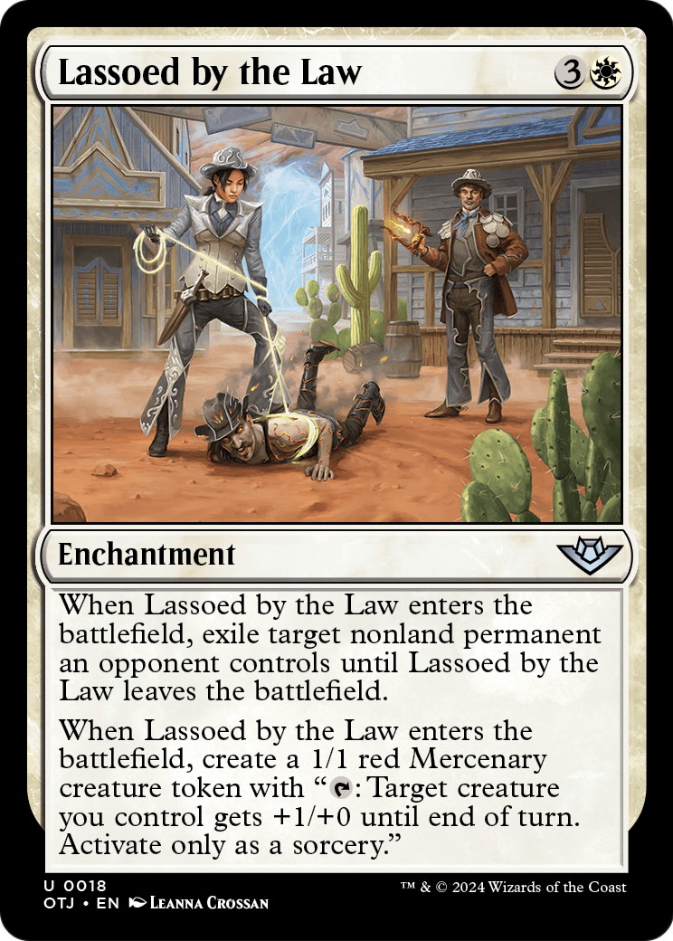 Lassoed by the Law [Outlaws of Thunder Junction] Foil