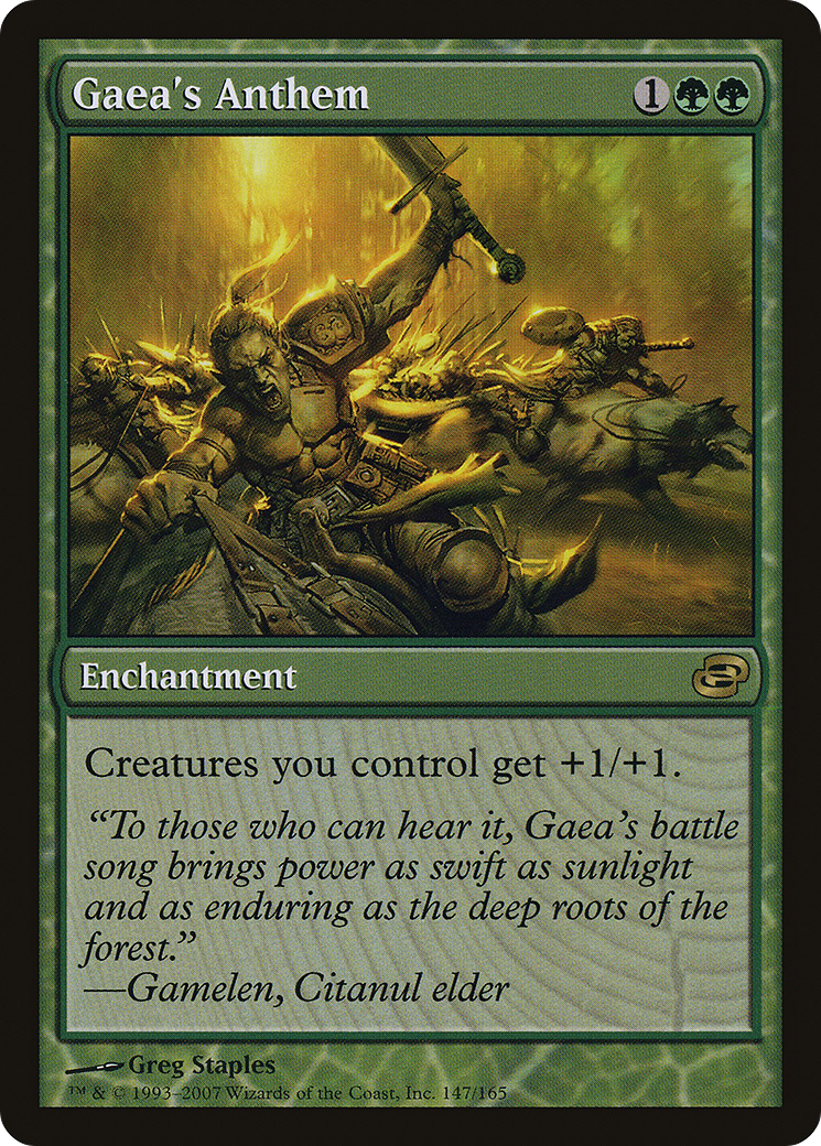 Gaea's Anthem [Planar Chaos] Foil