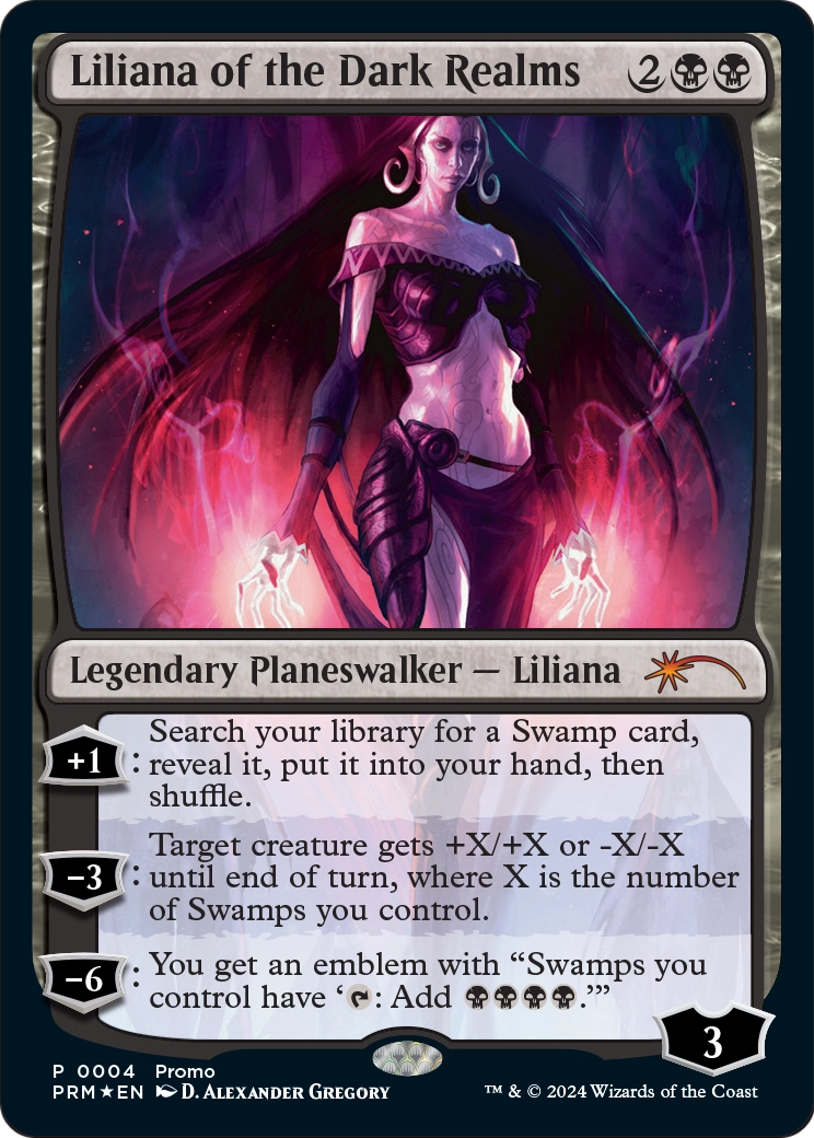 Liliana of the Dark Realms |  Foil (004) [Media Promos]
