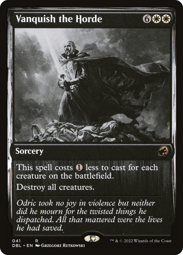 Vanquish the Horde [Innistrad: Double Feature] Foil